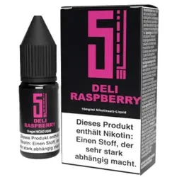 Deli Raspberry NicSalt Liquid by 5EL VoVan 10ml / 10mg