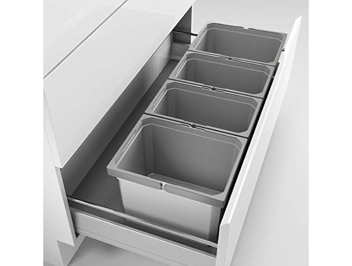 Cox© Box 235 K/1000-4, Abfallsammler fr vorhandene Auszge, mit Biodeckel