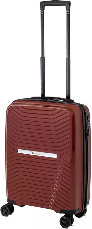 Pack Easy - Hartschalenkoffer, Spinner, 55 CM, Hartschalenkoffer, Spinner, 55 CM, Dunkelrot