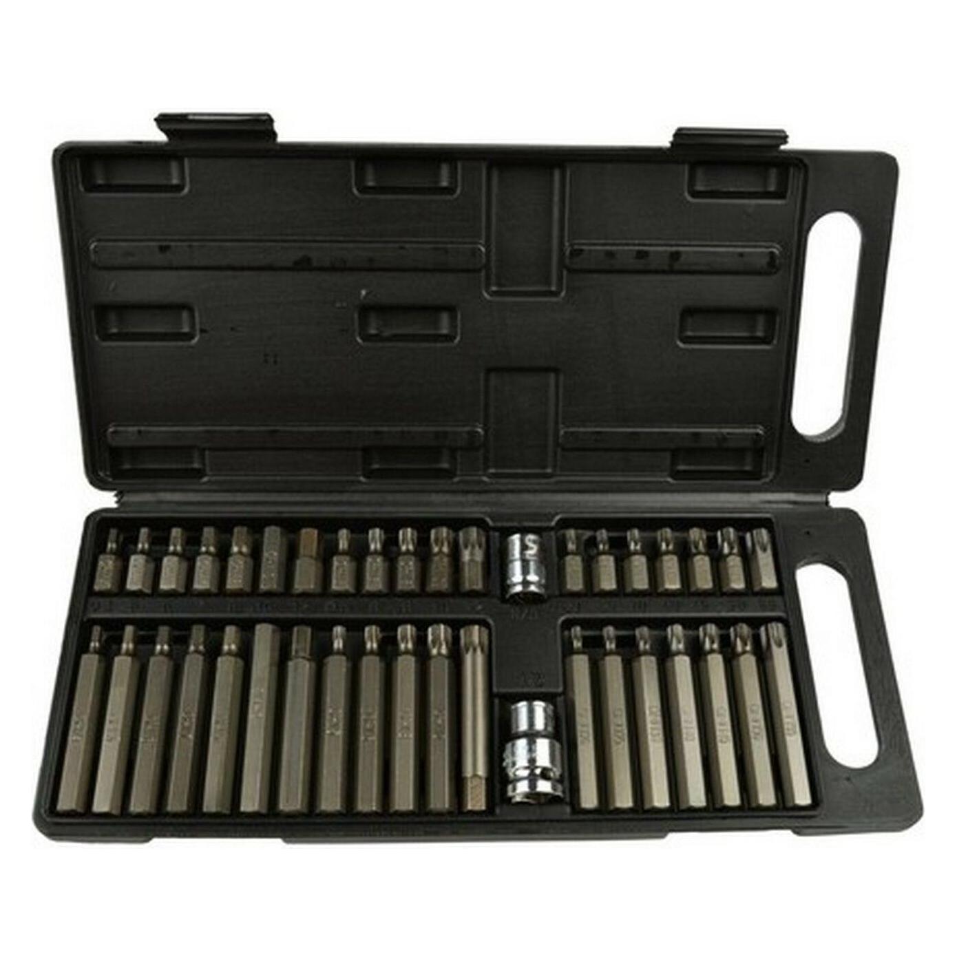 GEKO 41-teiliger Torx-Bit-Satz, CrV-Stahl, Kunststoffbox (5901477117886)