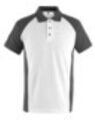Mascot Polo-Shirt Bottrop blanc/anthracite foncé taille XL (50569-961-0618-XL)