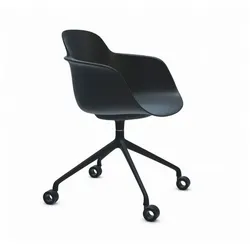 Infiniti Drehstuhl Sicla Swivel Kunststoff Schwarz