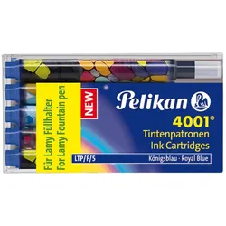 Pelikan Tintenpatronen LTP/F/5, königsblau