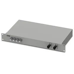 Phoenix Contact 1076851 19&apos, &apos, -Einbaurahmen FOC-FR19:1U-2OS4S-LCD4-OM1 FOCFR191U2OS4SLCD4OM1