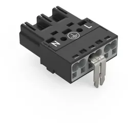 WAGO 770-213/002-000 Stecker mit PE-Direktkontakt WINSTA MIDI