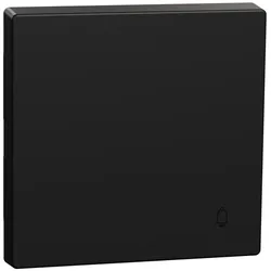 Merten MEG3305-0403 Wippe mit Kennzeichnung Klingel, schwarz matt, System M MEG33050403