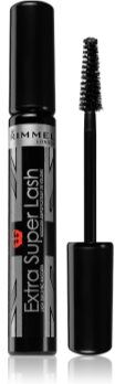 Rimmel Extra Super Lash máscara de alongamento tom 101 Black Black 8 ml. Extra Super Lash