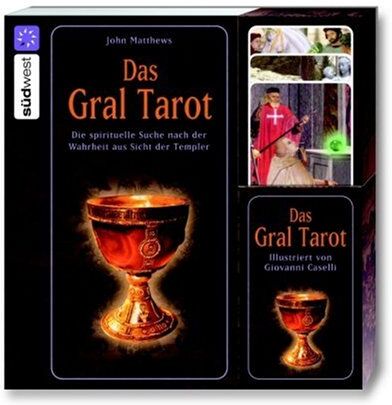 John Matthews - Das Gral-Tarot: Die spirituelle Suche nach der Wahrheit aus Sicht der Templer - Preis vom 11.10.2026 03:10:56 h