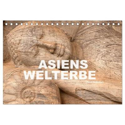 Asiens Welterbe (Tischkalender 2026 DIN A5 quer), CALVENDO Monatskalender