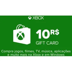 XBOX Live-Geschenkkarte 10 BRL