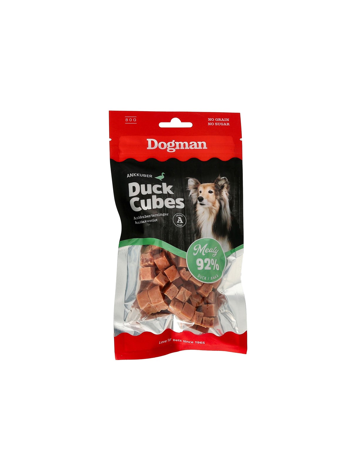 Dogman Meaty Entenwürfel Hundeleckerlis 80g