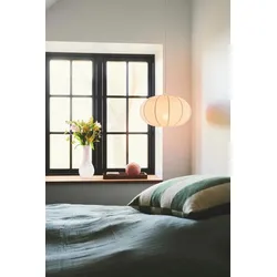 Nordlux E27 Pendelleuchte Weiß Ø40 cm Textil IP20 40W – moderne Stoff-Pendelleuchte