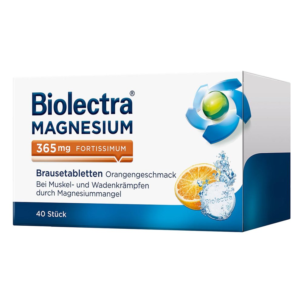 HERMES Arzneimittel GmbH Magnesium Biolectra fortissimum Orange Brausetabletten 02725285