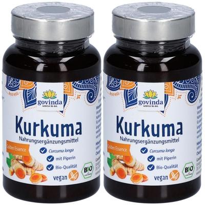Govinda Kurkuma Kapseln Bio 45 g in PET 2x 2x45