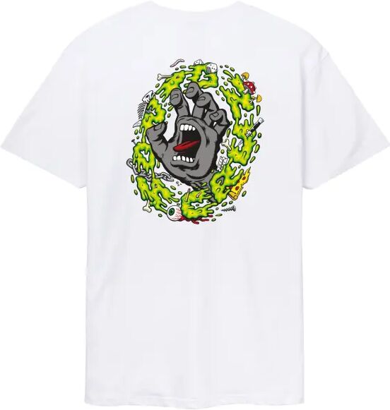 Santa Cruz Apparel T-Shirt Santa Cruz Slime Scream (XL - Weiß)