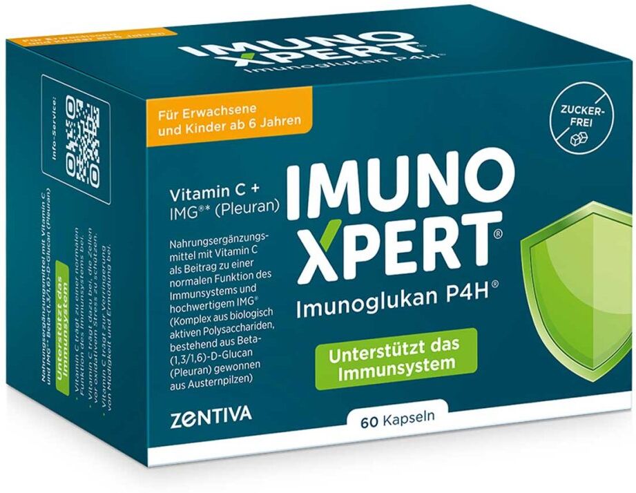 ImunoXpert 60 Kapseln Vitamin C + Beta-Glucan 60stk