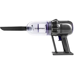 CleanMaxx Akku-Hand- und Stielsauger 14.8 V, Grau/Lila, Staubsauger, Violett, Transparent, Grau