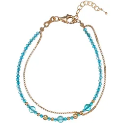Alisia AL3054.01.014 Damen-Armband Pietra Silber Vergoldet mit Apatit