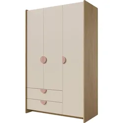 KINDERKLEIDERSCHRANK Lexi 3D2S 01