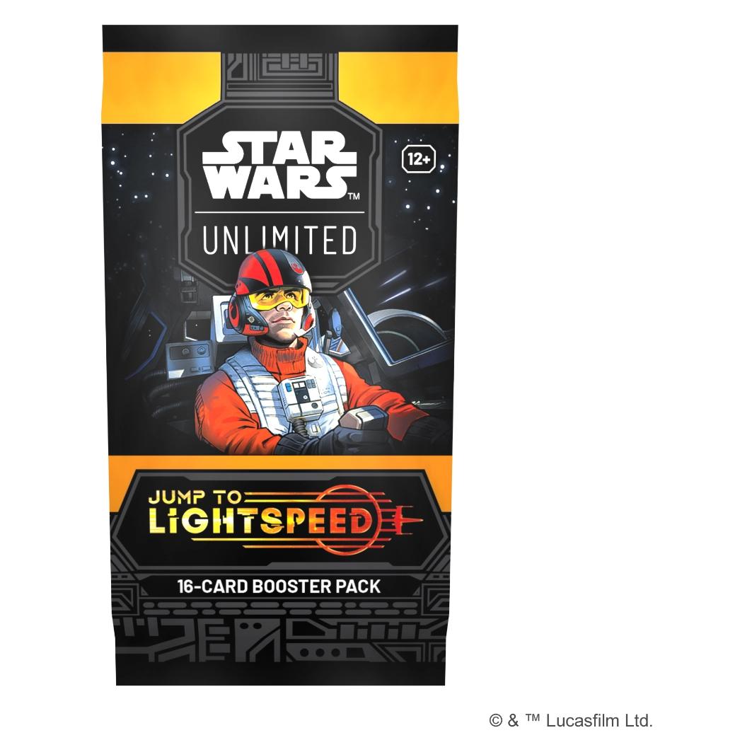 Star Wars : Unlimited - Jump to Lightspeed Booster Pack - FFG - EN (Englisch, 2 Spieler) (841333128005)