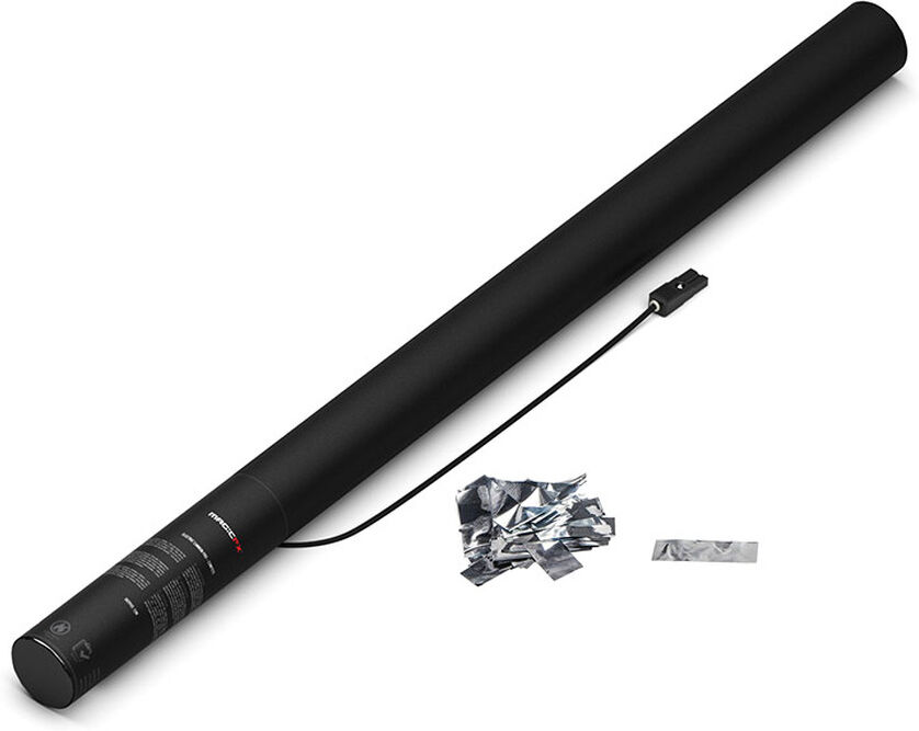 MagicFX Magic Fx Elektrische Konfettikanone Pro 80cm - Silber Metallic