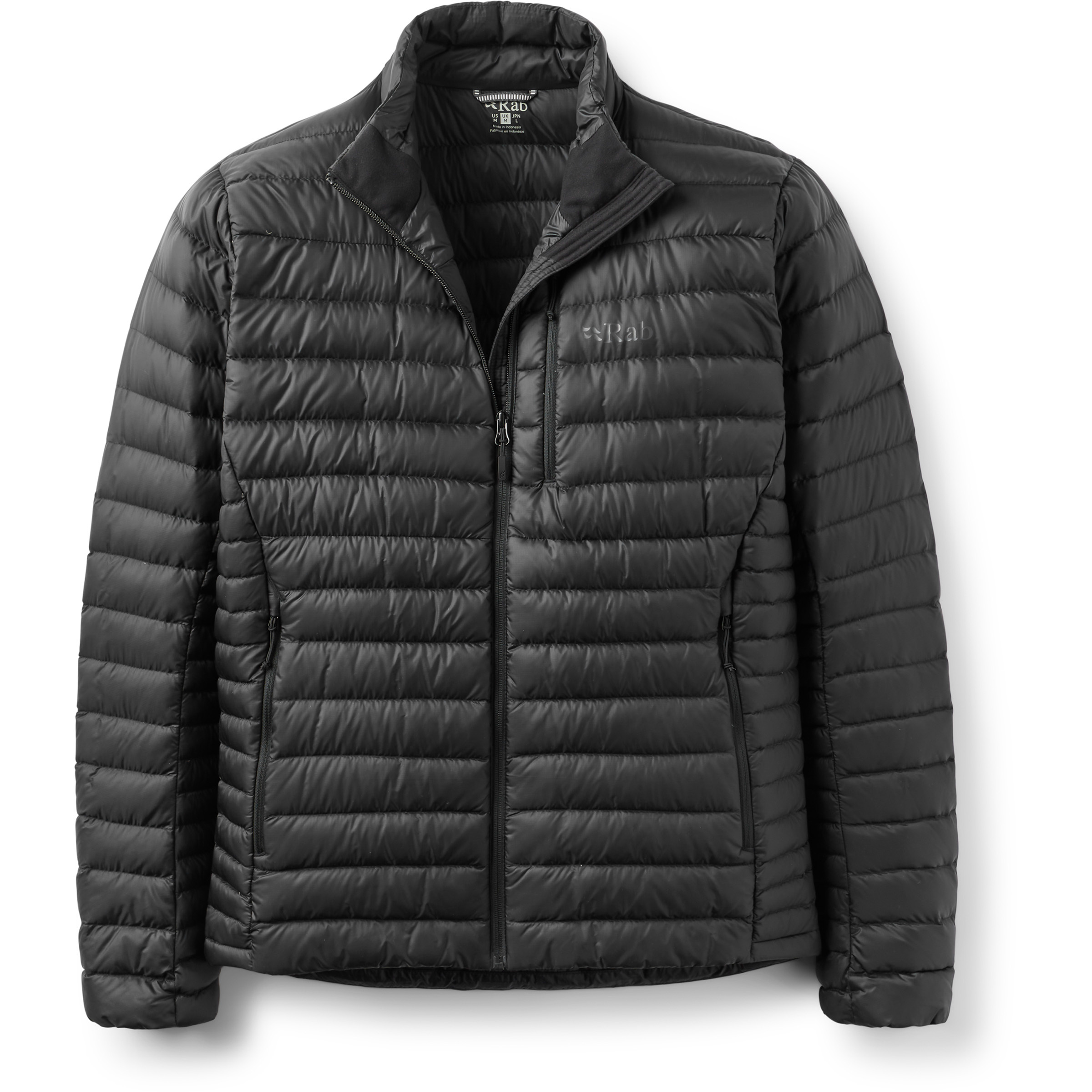 Rab Microlight Herren Isolationsjacke schwarz Größe S Trekking Winddicht Wasserabweisend