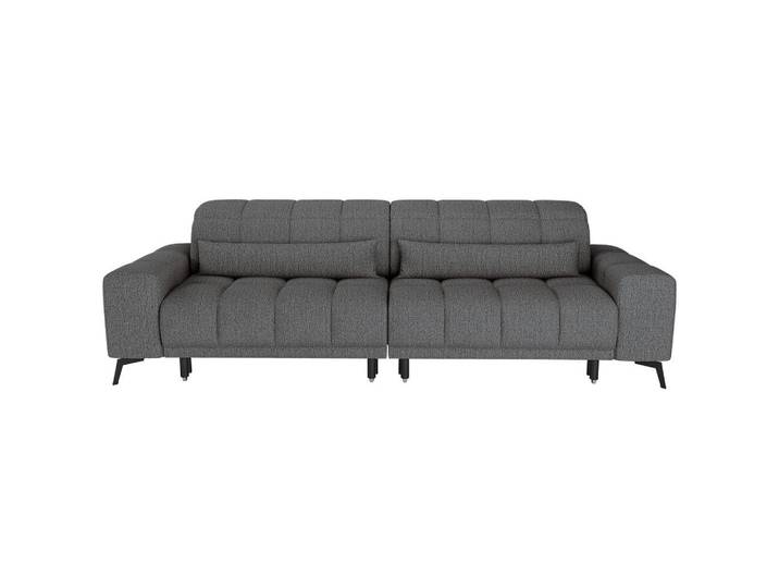 Xora Bigsofa, Anthrazit, Metall, 4-Sitzer, Füllung: Schaumstoffflocken, 300x112x121-181 cm, Stoffauswahl, Schlafen auf Sitzhöhe, USB-Anschluss, elektrischer Sitzvorzug, USB-C-Anschluss, Wohnzimmer, Sofas & Couches, Sofas, Bigsofas