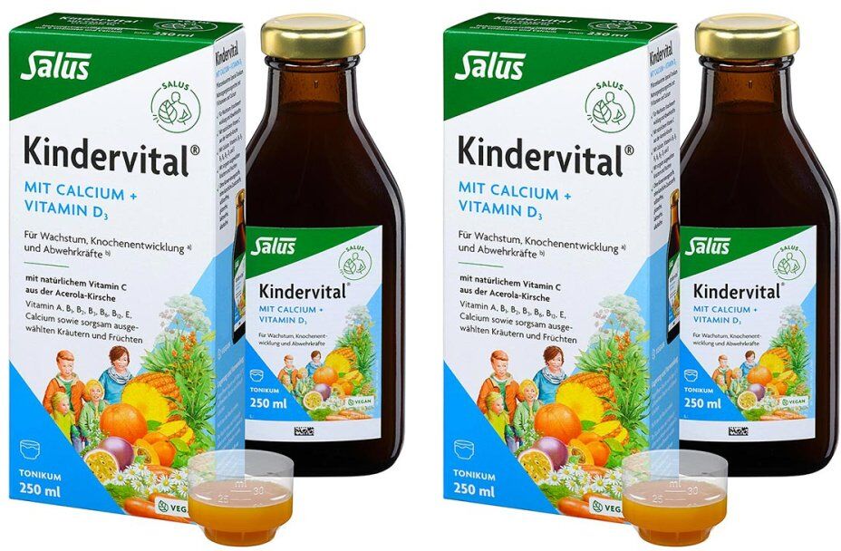 Kindervital mit Calcium + D3 Tonikum Salus