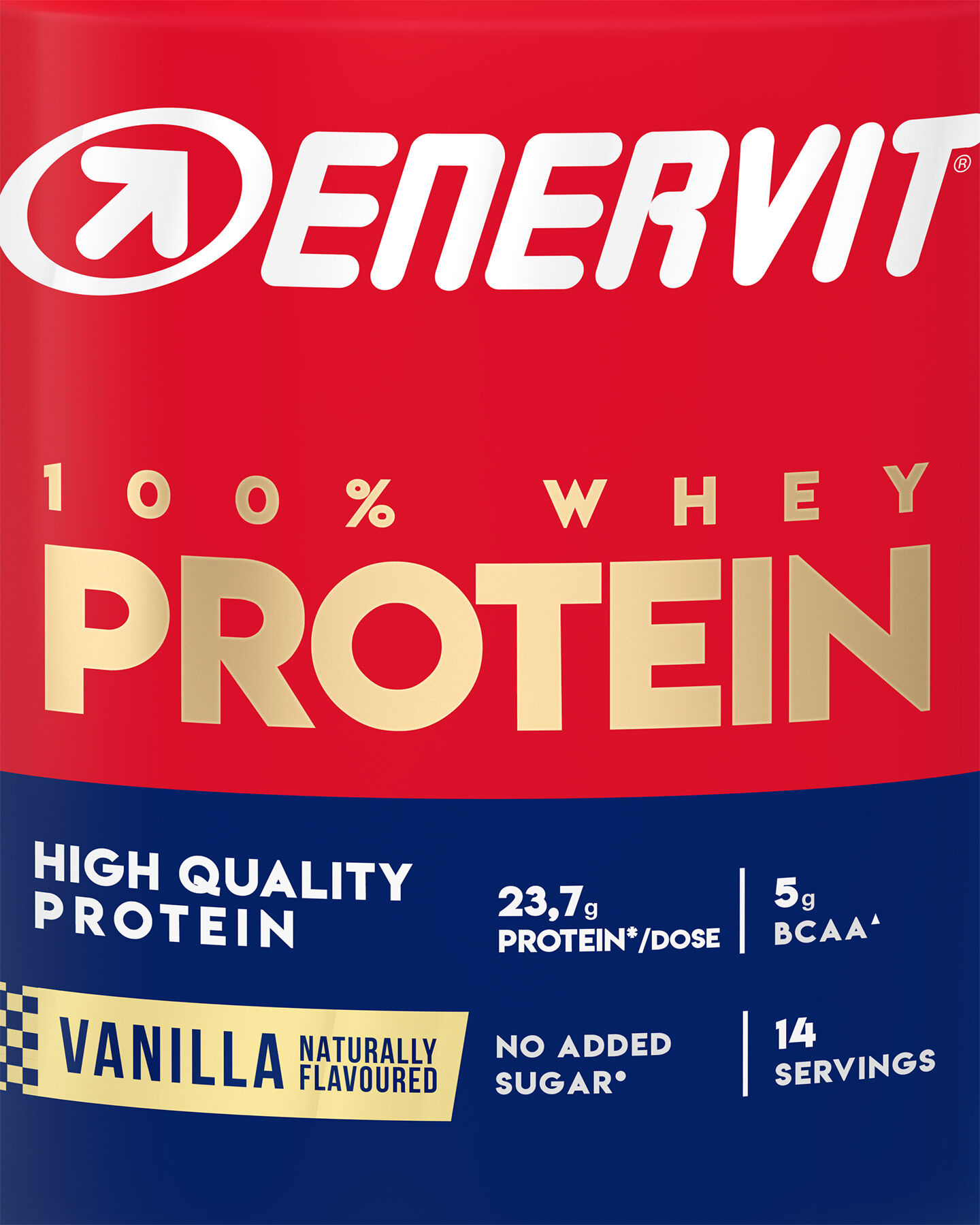 Enervit Whey Protein Vaniglia - Energetico - Color Mix UNICA