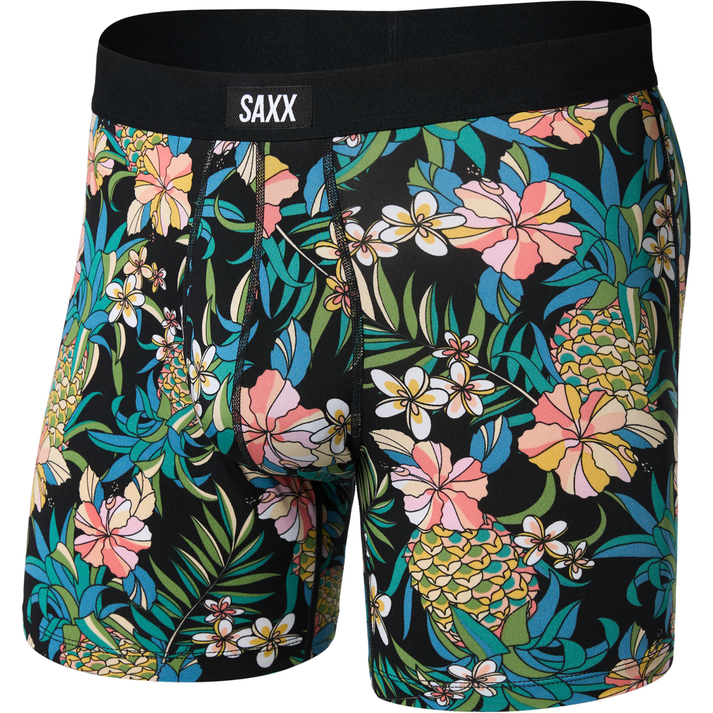 Saxx Underwear Daytripper Fly Boxer Herren Kurze Unterhose mehrfarbig Größe L Elastisch