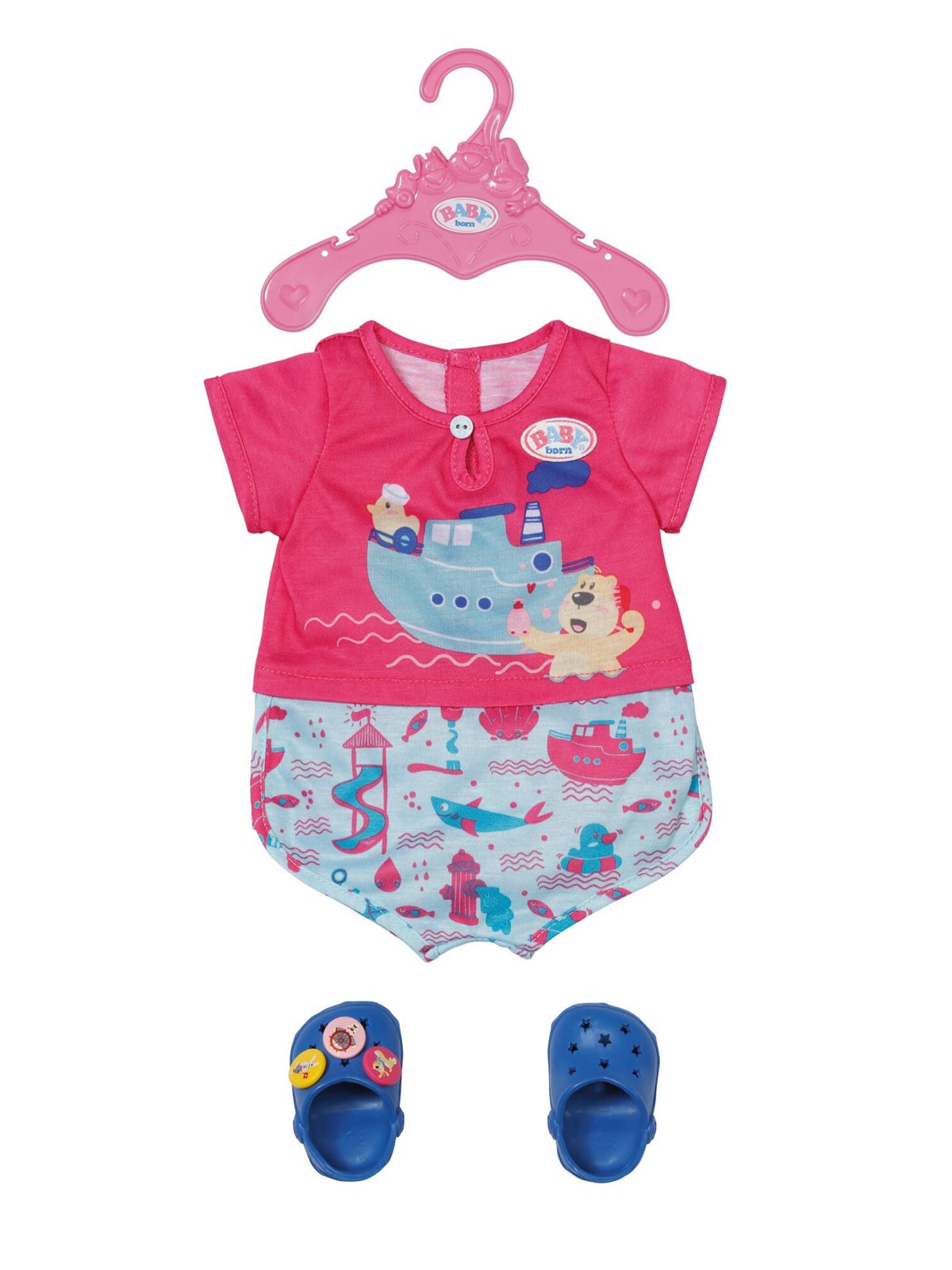 Baby Born Bath Pyjamas und Clogs 43cm