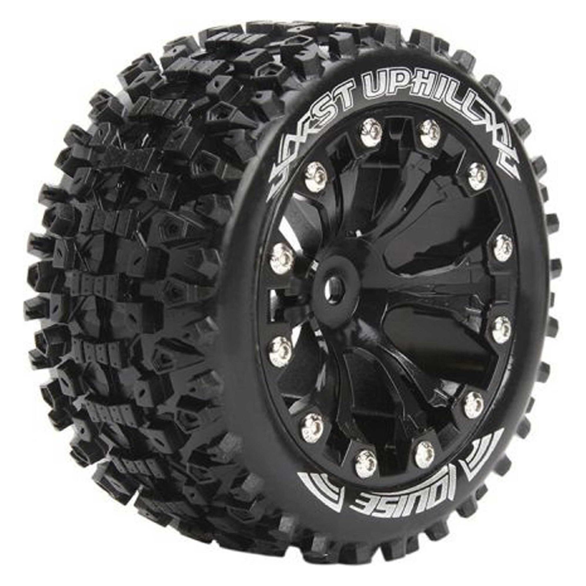 Louise st-uphill soft inkl. felgen schwarz 14mm stadium truck 2,8 (2) (LOUT3211SBM)