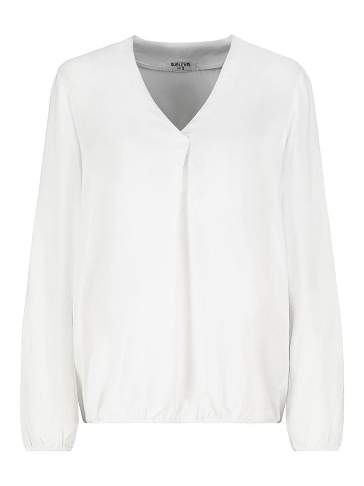Sublevel Bluse "Emma" in Weiß - XS
