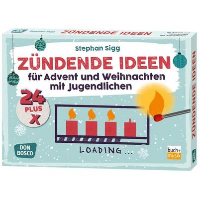 24 plus X zündende Ideen für Advent und Weihnachten mit Jugendlichen, Set von Stephan Sigg, Don Bosco