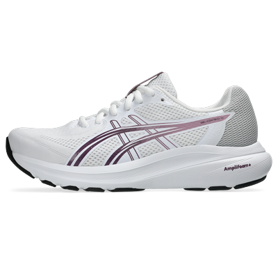 Laufschuh ASICS "GEL-CONTEND 10", Damen, Gr. 42,5, weiß, taro lila, Synthetik, Schuhe Laufschuh, Topseller