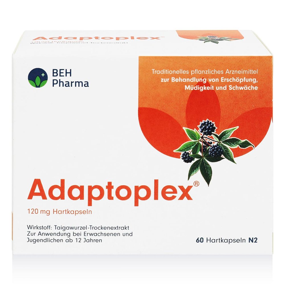 BEH Pharma GmbH Adaptoplex 120 mg Hartkapseln 18673604