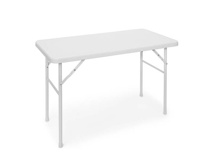 Gartentisch klappbar BASTIAN Weiss