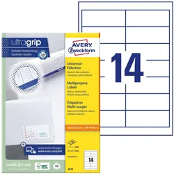 Avery, Etiketten, Universal-Etiketten
