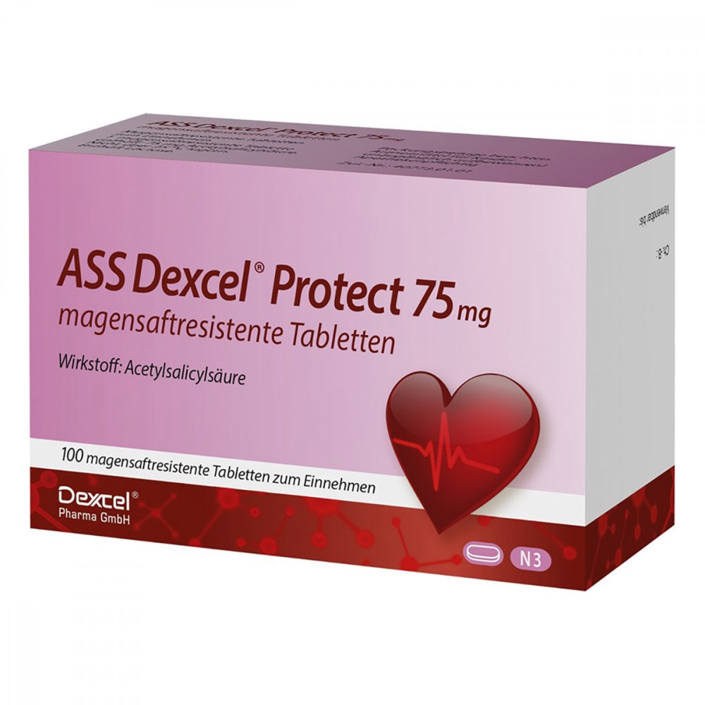 Dexcel Pharma GmbH ASS Dexcel Protect 75mg 09372849