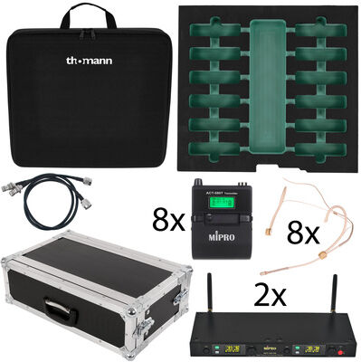 Mipro ACT-5800 8-CH Theatre Bundle Noir