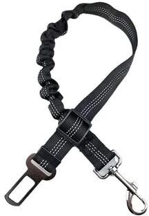 Uplift Treasures Adjustable Dog Car Safety Leash black