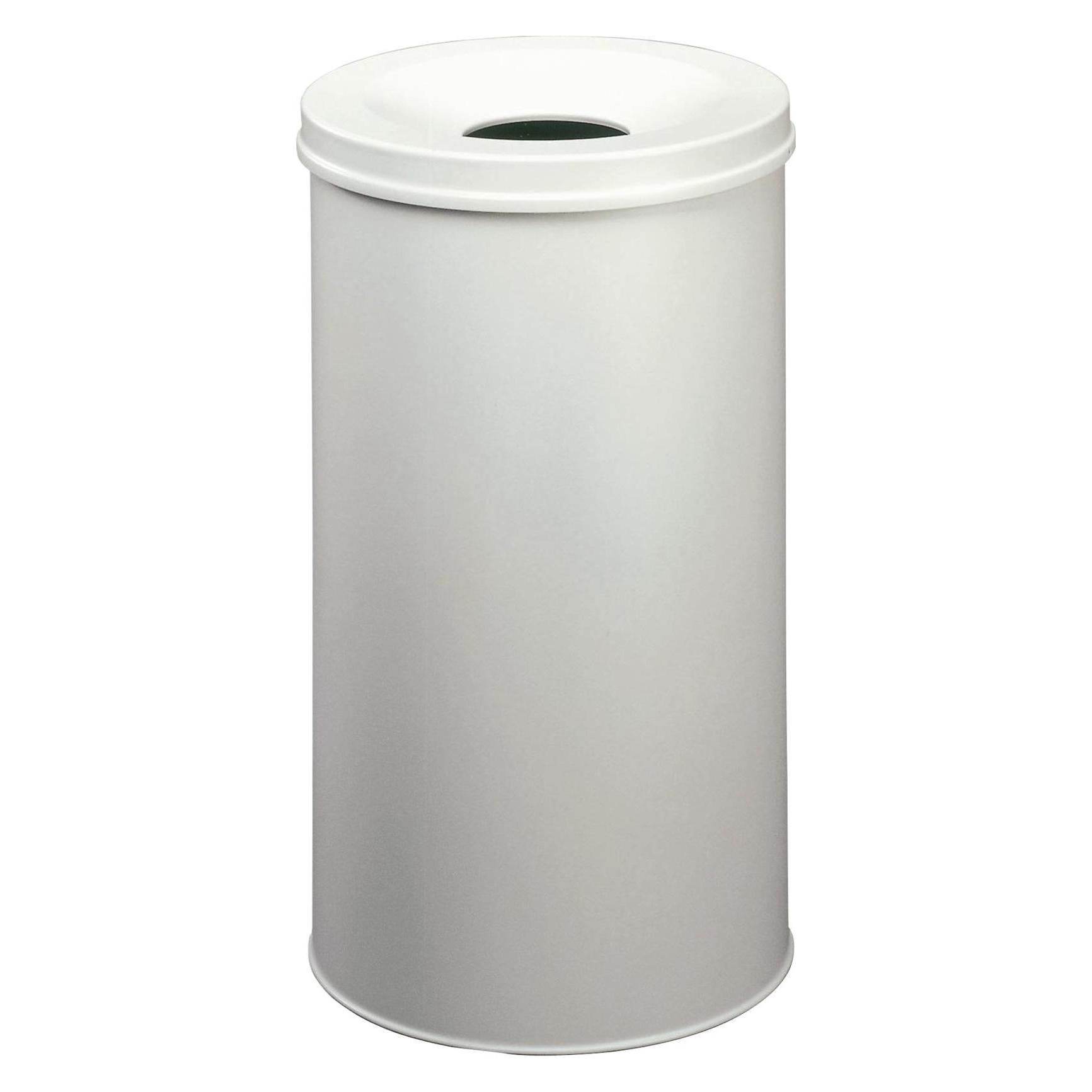 Durable 330710 Mülleimer 60 l Rund Stahl Grau (60 l) (330710)