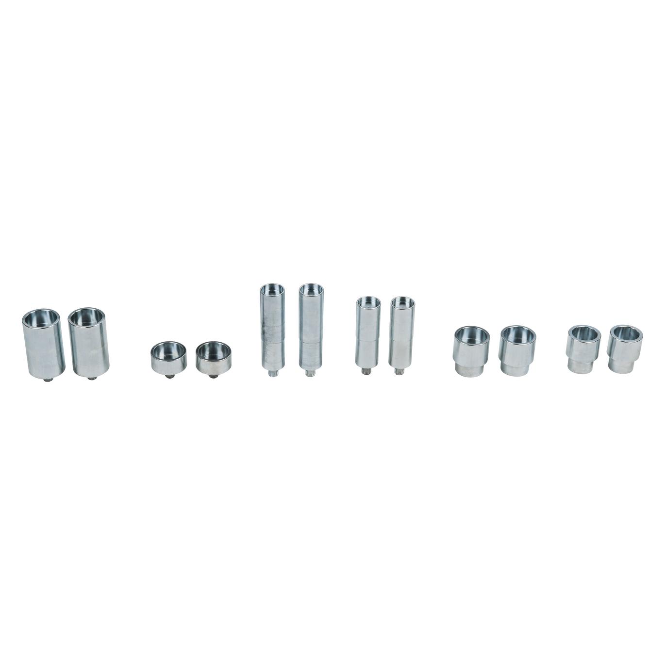 KS Tools Adapter-Satz ohne Gewinde, Audi A4, kurz, 2-tlg (700.1637)
