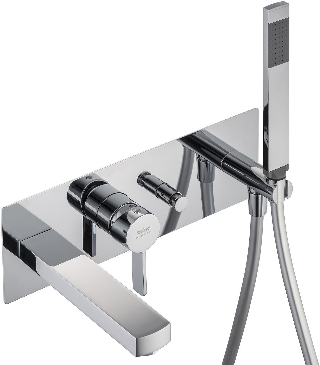 Kronenbach Krona 2.0 Wannenmodul Unterputz, Badarmaturen, 51130010100KB, chrom - chrom