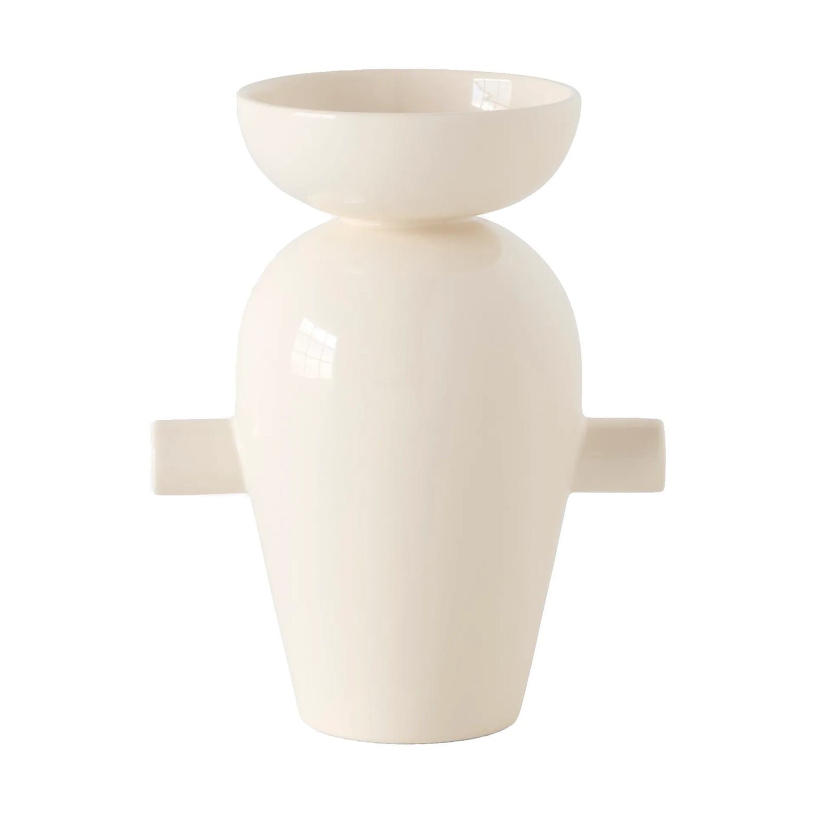 &Tradition Momento JH40 vaas - Wit - Keramiek
