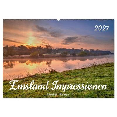 Emsland Impressionen (Wandkalender 2027 DIN A2 quer), CALVENDO Monatskalender