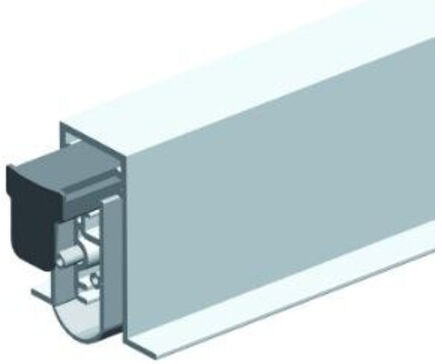 ELLEN Joint de seuil de porte EM Soundproof Omega DIY Progr., argent, L1083 ; Elton (0500111)