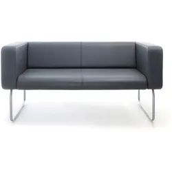 2 Sitz Sofa Lounge Büro Lowgann