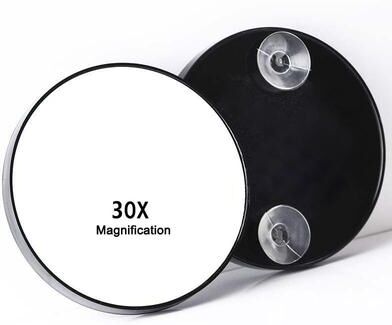Fusion Finds Magnifying Mirror With Suction Cup Travel Makeup Mirror For Precision Grooming c