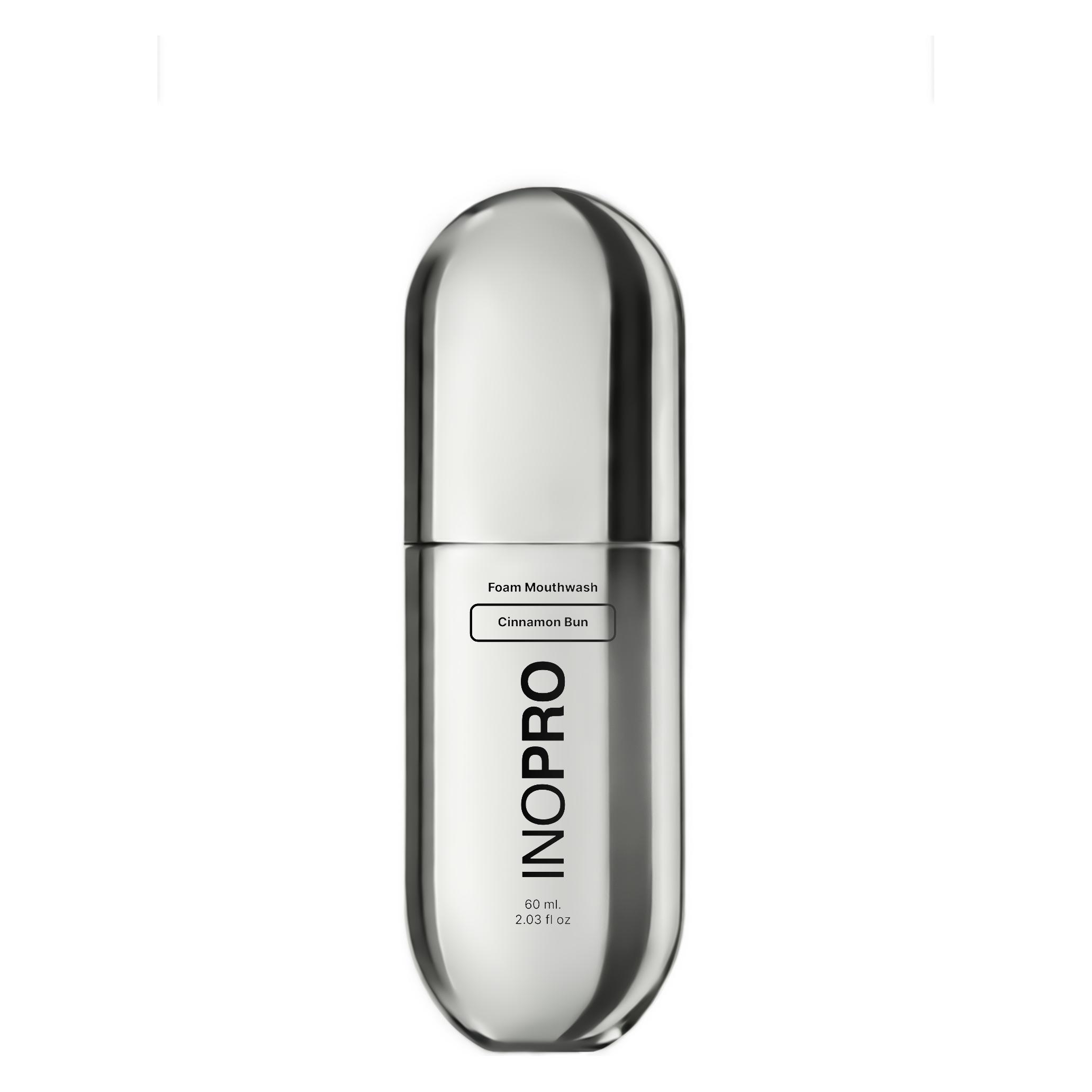 InoPro Foam Mouthwash Cinnamon Bun 2.03 fl oz (60 ml, Mundspülung, Mundwasser) (1230000317160)